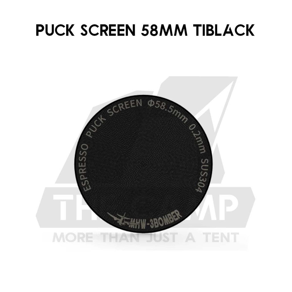 MHW-3BOMBER Paper Filter / Espresso Puck Screen Double Layer 58mm Metal Coffee Reusable Filter for Portafilter Basket