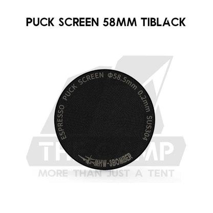 MHW-3BOMBER Paper Filter / Espresso Puck Screen Double Layer 58mm Metal Coffee Reusable Filter for Portafilter Basket