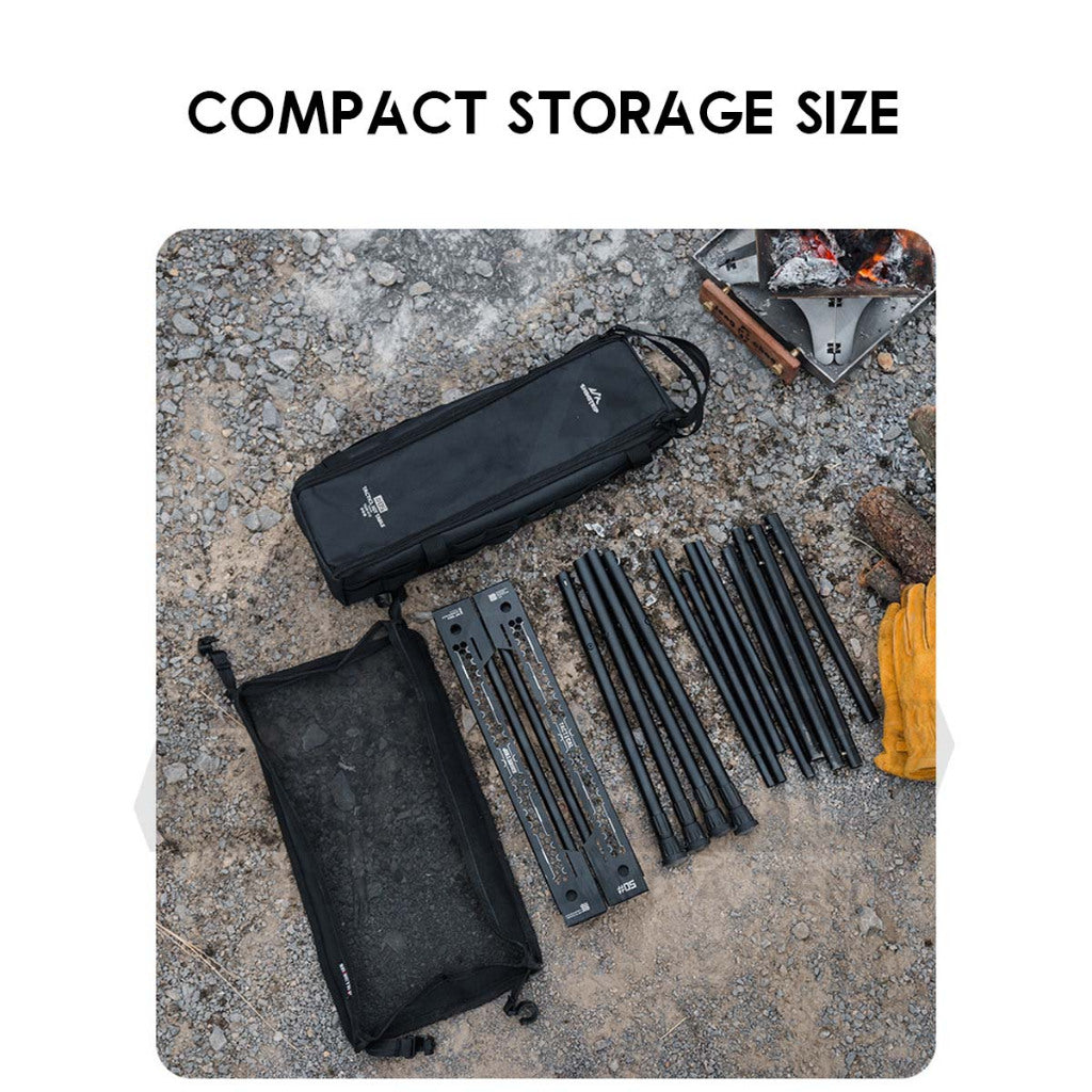 Shinetrip Lightweight IGT Table Adjustable Height 2 unit / 3 unit Compact Storage Outdoor Camping Meja A573