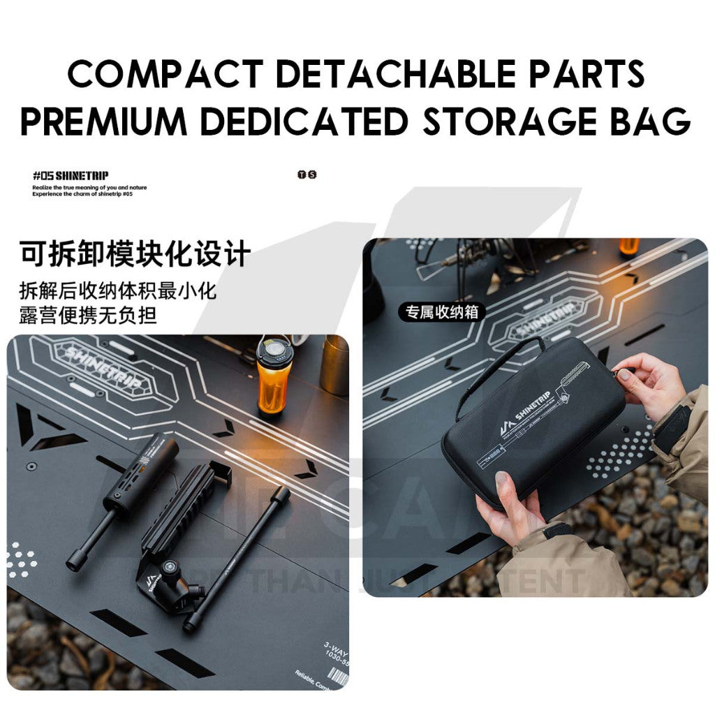 Shinetrip Flame Torch Gun Outdoor Camping High Power Firepit Fire Pit Burner Gas Adaptor Butane Flame Thrower A574