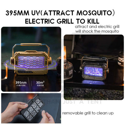 Shinetrip Mosquito Killing Lamp UV 4000mah 2 in 1 Outdoor Camping Tent Light Lantern Portable Electric Shock A585