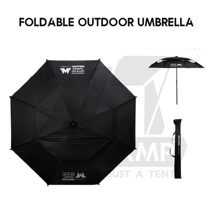 Wellhike SWS Outdoor Umbrella Screen Tarp Light Water Base Stand Parasol Camping Fishing Picnic Sunscreen Tent