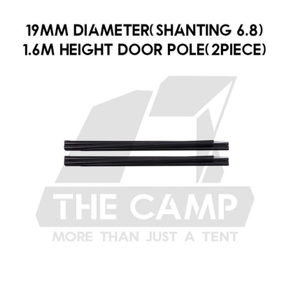 Blackdog Flysheet Pole Door Pole Tarp Pole 19mm 22mm 25mm 1.7m 2.4m 3m Tiang Khemah Shanting 6.8