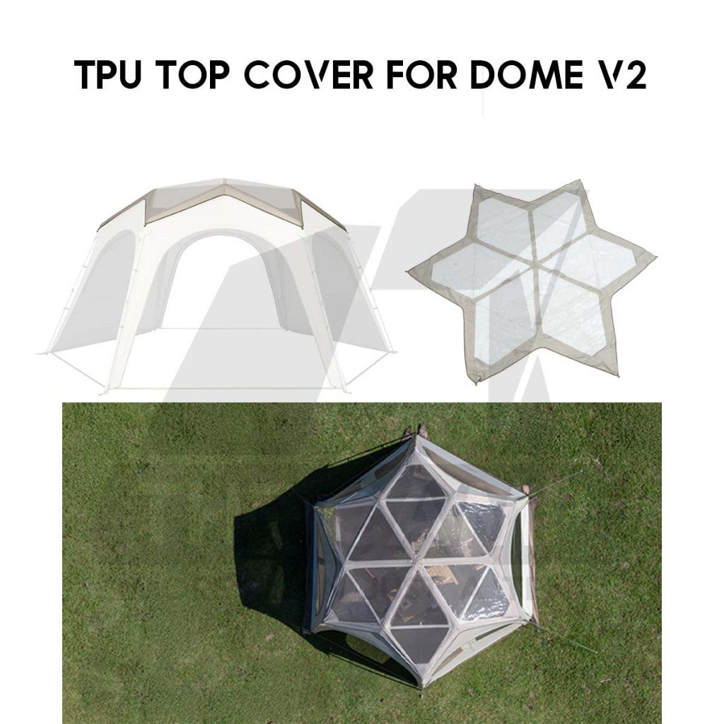 Naturehike Hexagon Auto Dome Shelter V1 V2 Cloud Boundary Quick Opening Canopy Flysheet Door Mesh TPU Cloth CNK230WS014