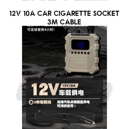 Campum STT01 Air Pump for Air Tent Inflate Deflate SUP Board Air Bed 60PSI 15600mah Portable Electric Car Plug