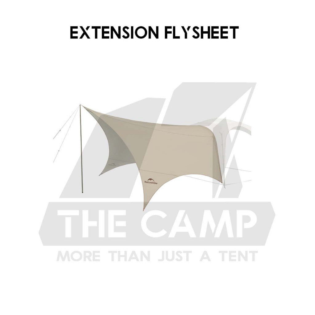 Naturehike Auto Dome Shelter Accessories Tarp Inner Tent Extension Flysheet Door Mesh TPU Cloth Groundsheet CNK230WS014