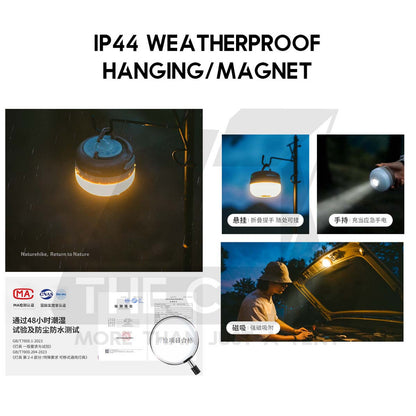 Naturehike Star Dome Light Outdoor Camping Lamp Lantern Hanging Magnet LED Multimode Lampu Torch Flashlight CNK2550ZM016