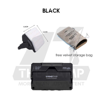 Shinetrip Illuminator Card Light 5000mah High Brightness Outdoor Camping Lamp Tripod Magnet Hanging Lamp Lampu A565