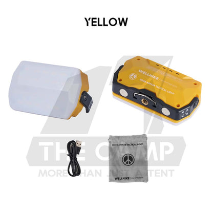 Wellhike SWS Edge Armor Light 4000mah High Brightness Outdoor Camping Lamp Tripod Magnet Hanging Lamp Lampu