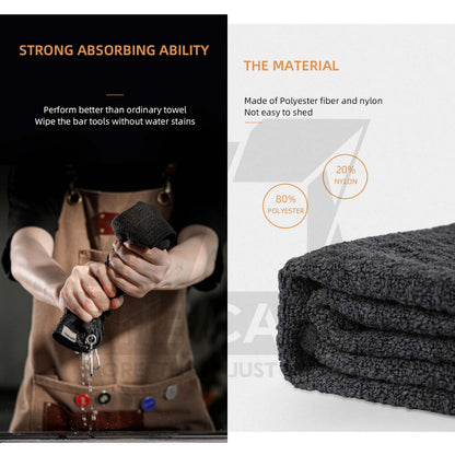 MHW-3BOMBER Cleaning Towel Espresso Coffee Machine Bar Top Cloth Barista Waffle Kain Kopi