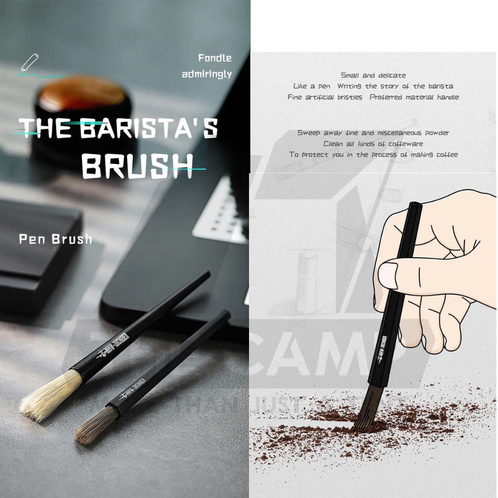 MHW-3BOMBER Coffee Grinder Cleaning Brush Espresso Brush Cleaner Tool Aluminium / ABS