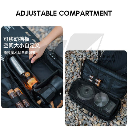 Shinetrip Modular Storage Bag Mesh Inner Compartment Equipment Coffee Light Lamp Tool Beg Outdoor Camping A534