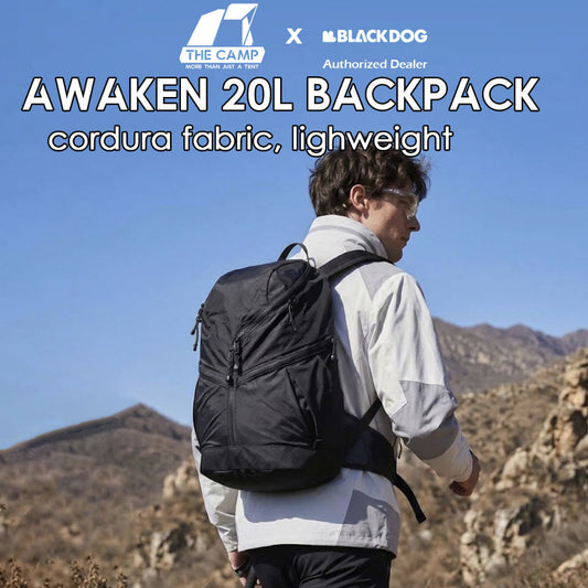 Blackdog Awanken 20L Backpack Splashproof Lightweight Hiking Camping Outdoor Travel Laptop Beg CBD2650XB010