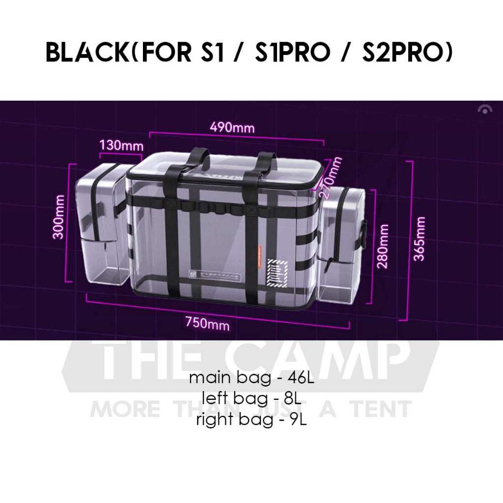 Cybertake Storage Bag Remote Control S1 / S1 PRO /S2 PRO Accessories Portable Air Cond Conditional Outdoor Camping Beg