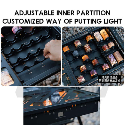 Shinetrip IGT Box Panel Table Storage Box 19 Tornado Light Acylic Accessories Surface Plate A454 A549