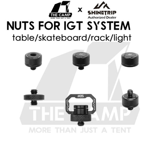 Shinetrip Nut for 19 Tornado Light Rack IGT Table Accessories Spinner 1/4 Spinning Nuts Lamp Pole C019