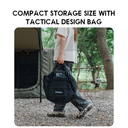 Shinetrip Round Table Portable Stool Chair Mini Tactical Outdoor Camping Adjustable Height Coffee Table Meja A553