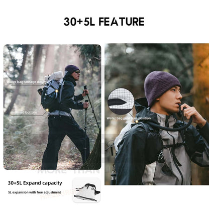 Naturehike Helium Series Backpack 25L / 30L+5L Splashproof Lightweight Hiking Camping Outdoor CNK2300016 CNK2300BB017