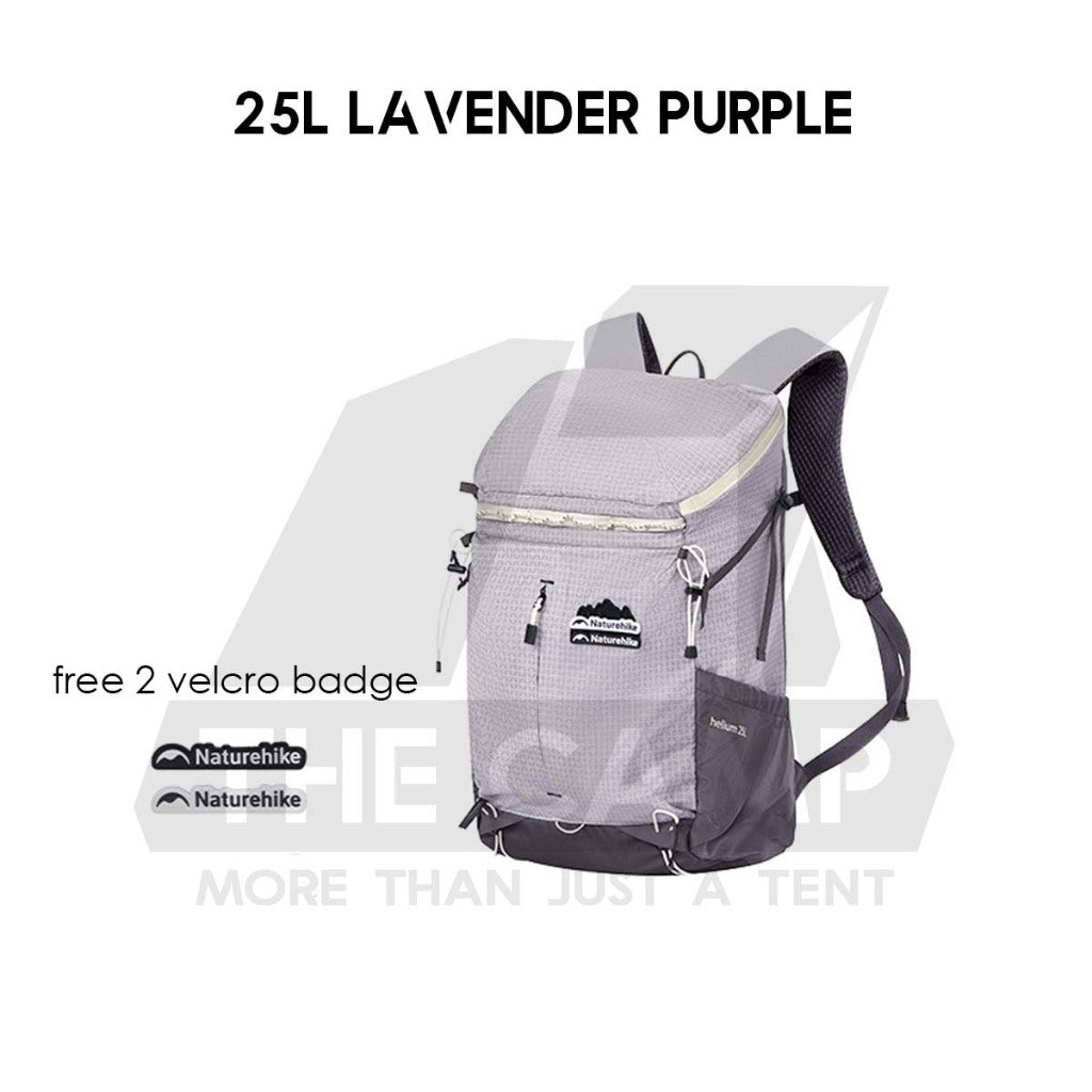 Naturehike Helium Series Backpack 25L / 30L+5L Splashproof Lightweight Hiking Camping Outdoor CNK2300016 CNK2300BB017