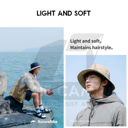 Naturehike Fisherman Hat Camping Outdoors Folding Ultralight Breathable Cap Hats Hiking Fishing CYY2551FS013