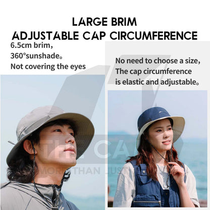 Naturehike Fisherman Hat Camping Outdoors Folding Ultralight Breathable Cap Hats Hiking Fishing CYY2551FS013