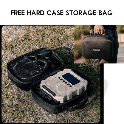 Campum STT01 Air Pump for Air Tent Inflate Deflate SUP Board Air Bed 60PSI 15600mah Portable Electric Car Plug