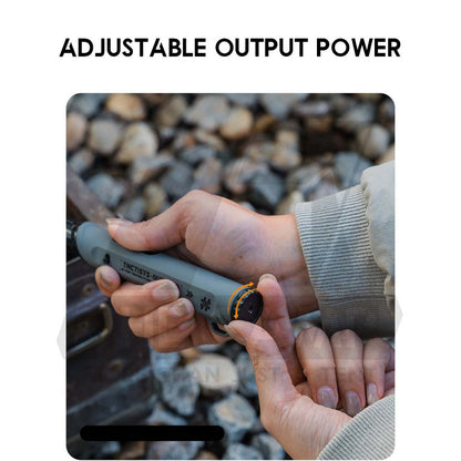 Shinetrip Torch Lighter Rotatating Head Blue Jet Flame Gun Outdoor Camping Butane Gas Burner Portable Pemetik Api A566