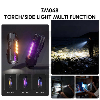 Blackdog Tactical Torch Light EDC Flash RGB Buzzer UV Outdoor Camping Light Lamp R2 Lampu CBD2550ZM048 CBD2550ZM045