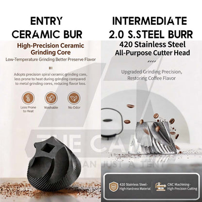 Cliton Manual Grinder Ceramic / 420 Stainless Steel Burr Coffee Machine Maker Outdoor KMDJ-LSP-6-L HC HS-A