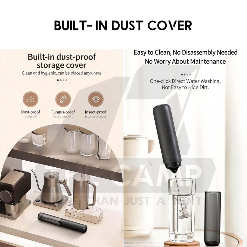 Cliton Milk Frother Foam Maker Coffee Egg Beater Mixer Food Grade Material Frappe Latte Matcha KJBQ-65 KJBQ-64