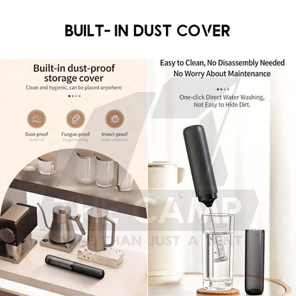Cliton Milk Frother Foam Maker Coffee Egg Beater Mixer Food Grade Material Frappe Latte Matcha KJBQ-65 KJBQ-64