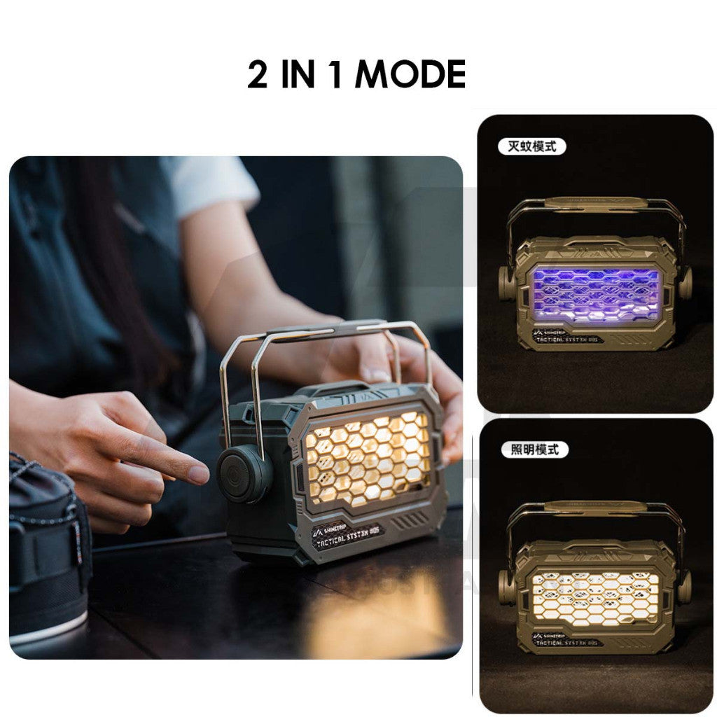 Shinetrip Mosquito Killing Lamp UV 4000mah 2 in 1 Outdoor Camping Tent Light Lantern Portable Electric Shock A585