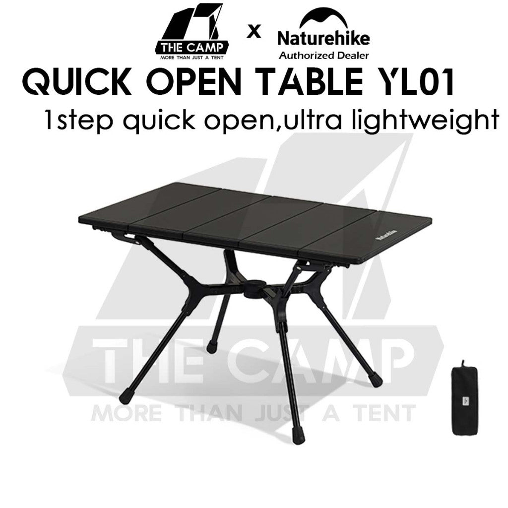 Naturehike Quick Open Table YL01 Yamami Ultra Lightweight Outdoor Camping Hiking Meja CNK2550JJ021