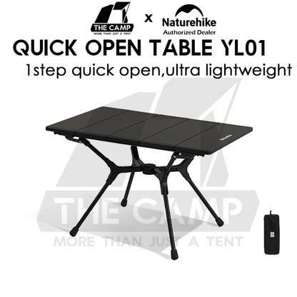 Naturehike Quick Open Table YL01 Yamami Ultra Lightweight Outdoor Camping Hiking Meja CNK2550JJ021