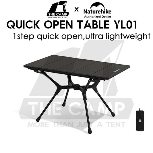 Naturehike Quick Open Table YL01 Yamami Ultra Lightweight Outdoor Camping Hiking Meja CNK2550JJ021