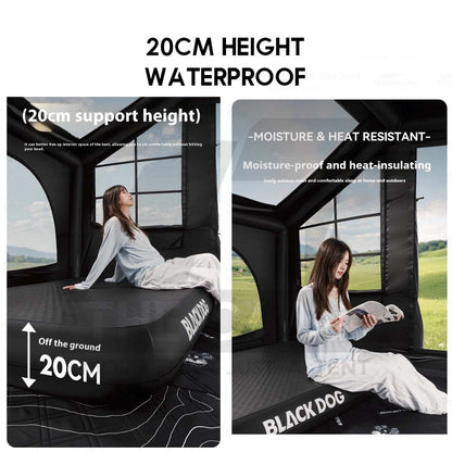 Blackdog Drawn Yarn Air Bed 20cm Mattress with Pump Sleeping Mat Pad Inflatable CBD2550WS035 CBD2550WS036