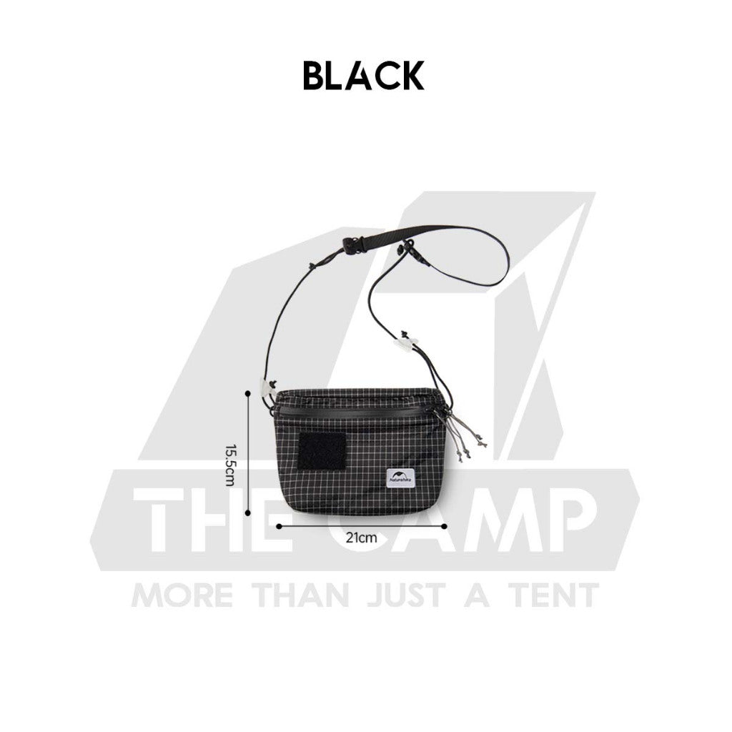 Naturehike Sling Shoulder Bag Outdoor Camping Travel Messenger Satchel Wallet Beg Unisex Kids Perempuan Gift NH20BB204