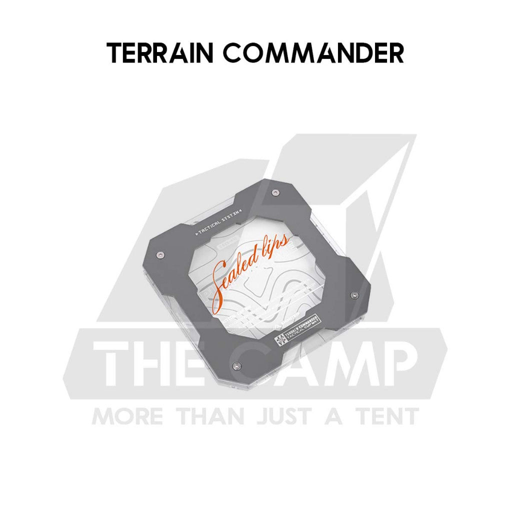 Shinetrip Cup Coaster Anti Hot Aluminium + Acrylic Outdoor Camping Anti Scratch Table Protector Tactical Style A560