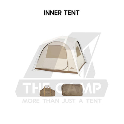 Naturehike Auto Dome Shelter Accessories Tarp Inner Tent Extension Flysheet Door Mesh TPU Cloth Groundsheet CNK230WS014