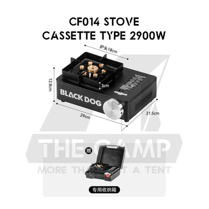 Blackdog Stove Mini Cassette Infrared 3100W 3500W 3300W 2900W 2800W CBD2300CW013 CBD2300012 CBD2550CF014 CBD2550CF015