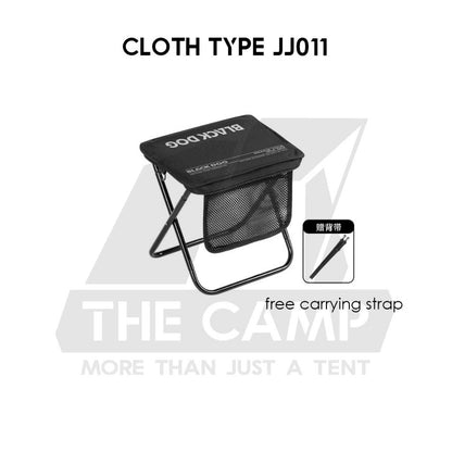 Blackdog Tactical Stool Aluminium Cloth ABS Folding Ultralight Portable Chair Outdoor Camping Bangkul Lipat CBD2650JJ011