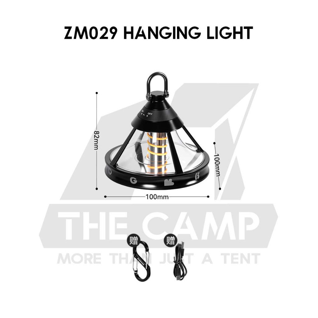 Blackdog ZM029 Hanging Light Atmosphere Ambient Outdoor Camping Lamp Lantern Lampu CBD2550ZM029