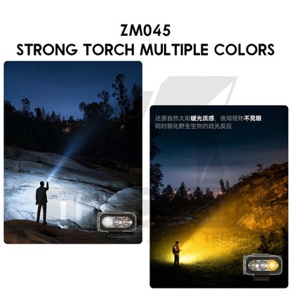 Blackdog Tactical Torch Light EDC Flash RGB Buzzer UV Outdoor Camping Light Lamp R2 Lampu CBD2550ZM048 CBD2550ZM045