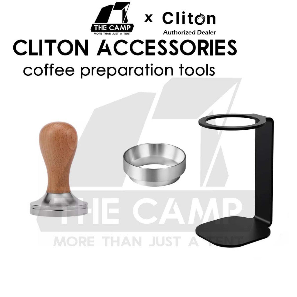 Cliton Coffee Accessories Dosing Ring Tamper Constant Pressure Tamper Coffee Stand