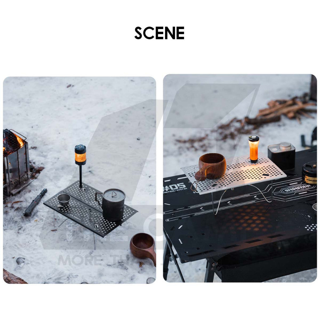 Shinetrip Quick Open Foldable Coffee Table Folding Small Table Compact Fold Outdoor Camping Hiking Meja A575