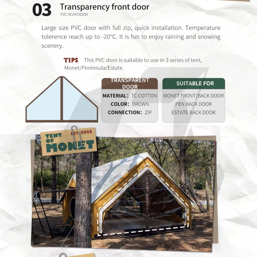 CC Estate 14.6 Inflatable Air Tent Accessories Retro Vintage Style Whimsical Outdoor Camping Pump Khemah Angin