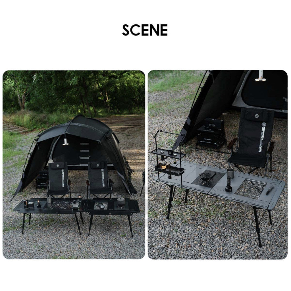 Shinetrip Tuoyu Tactical IGT Table 3.5 /  5 unit  Adjustable Height Expandable Side Outdoor Camping Modular Meja A584