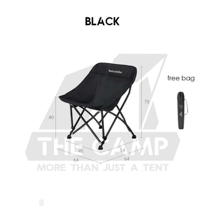 Naturehike T04 Camping Moon Chair Widen Seat Foldable Folding Quick Open Outdoor All Terrian Kerusi Healing CNK2550JJ022