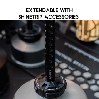 Shinetrip Gas Cap with Lamp Rod Pole Adaptor Outdoor Camping Butane Gas Cover Extension Holder A562