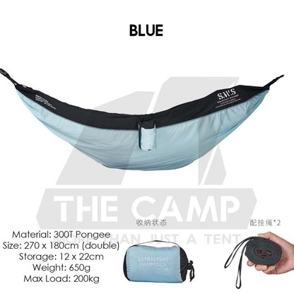 Wellhike SWS Hammock Double Ultralight Portable Hanging Outdoor Camping Bed Buaian Gantung